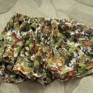 Show Me Your MuMu Leafy Floral Shorts